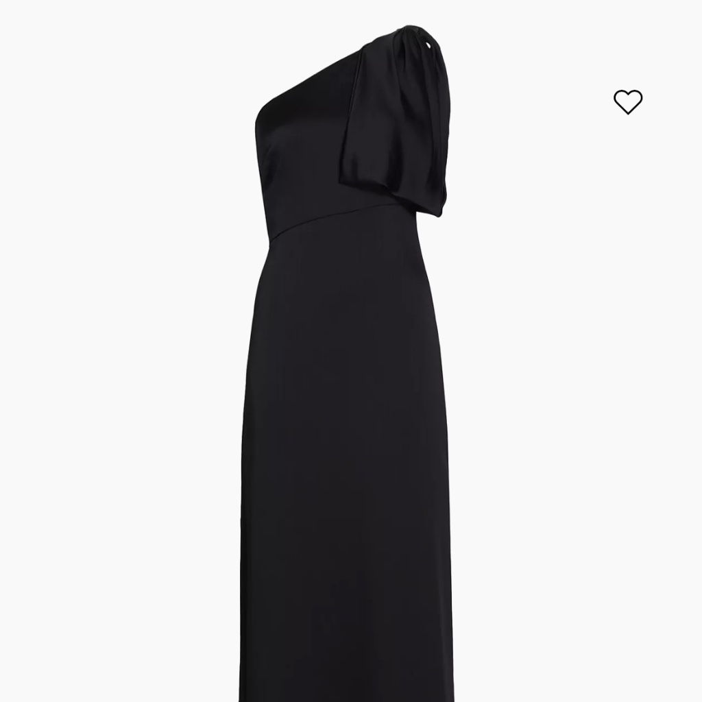 Chelsea One Shoulder Bow Gown
